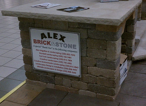 Sintra Sign for Alex Brick & Stone | Banners.com